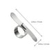 thumbnail image 2 of 1 Set 4 unids de acero inoxidable Peladores de naranja anillo ergonómico Peelers (plata), 2 of 5