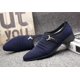 thumbnail image 5 of KAIYANG Zapatos casuales de lona para hombre, zapatos transpirables para hombre (azul, talla 38) 44 azul, 5 of 5