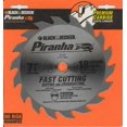 thumbnail image 2 of Piranha Circular Saw Blade, 7-1/4" D x 0.047" T, 18 Teeth, 5/8" Arbor 77-717, 2 of 2