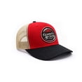 thumbnail image 1 of KNITE Gorra Farmer Wheat Negro Trucker Hombre Ajustable Estilo Rancher Original, 1 of 4