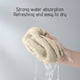 thumbnail image 5 of Toalla de Mano de Microfibra de Terciopelo con Lazo para Colgar, 14x10 Pulgadas, Suave, Absorbente, Sin Pelusa, Secado Rápido para Cocina o Baño, Beige o Verde, Paquete de 1, 5 of 6