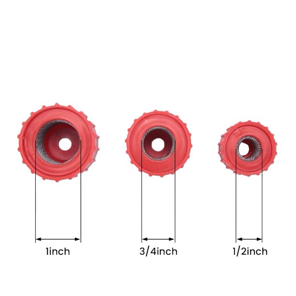 Kit De Nettoyage Pour Tuyaux En Cuivre 1/2" Et 3/4" - Avec Brosses Et Lames De Rechange, Pour Perceuse Ou Manuel