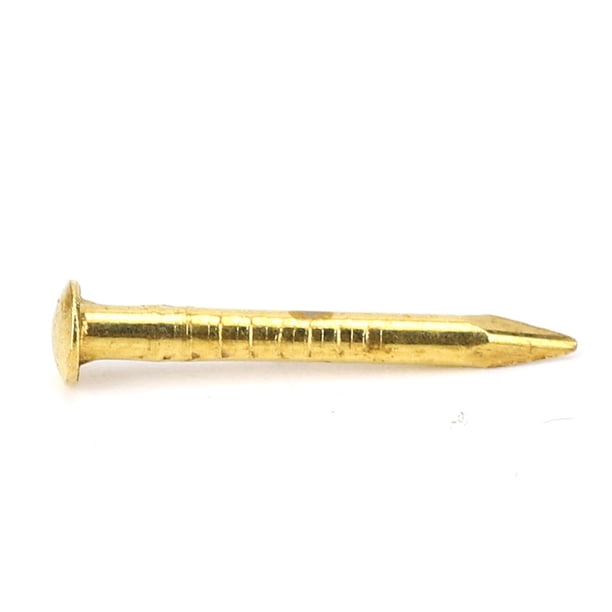 100 UDS. Clavos de Cabeza Redonda de Latón, Sujetadores de Bisagra para Muebles, Pasadores de Escudo, Accesorios de Hardware Para El Hogar
