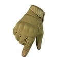 thumbnail image 1 of TopOne Gants de Moto Écran Tactile Respirant Anti-Dérapant Réglable Poignet Sangle Jointures Protection Gants à Doigts Pleins, 1 of 6