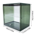 thumbnail image 2 of unbranded Caja Transparente Doble Capa Para Pan Plástico Verde Almacenamiento Práctico En Cocina, 2 of 7