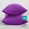 thumbnail image 7 of Ultra Soft Body Pillowcase, Purple, 20x54 Inch, Brushed Microfiber with Envelope Closure, 1 Pack, 7 of 7