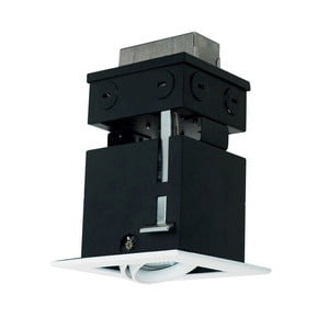 Jesco Lighting MMGRMH1639-1EAW 39W 1 Light Linear Remodel Metal Halide with 120V Electronic Ballast, White Trim with White Interior