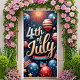 thumbnail image 5 of Colorful Design Independence Day Banner Patriotic Style 4th of July Decorations Balloons Bunting Fireworks for Holiday Celebration Party Decor Outdoor Display, 5 of 8