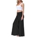 thumbnail image 1 of Pantalones Anchos De Pierna, Vendaje Transpirable Drapeado Cintura Alta Mujeres Pantalones Sueltos Para Oficina Para Vacaciones ANGGREK Otros, 1 of 8