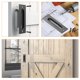 thumbnail image 4 of YSNOOWE 1Jgo Tirador Para Puerta Negro Para Uso En Casa Oculto Elegante, 4 of 8