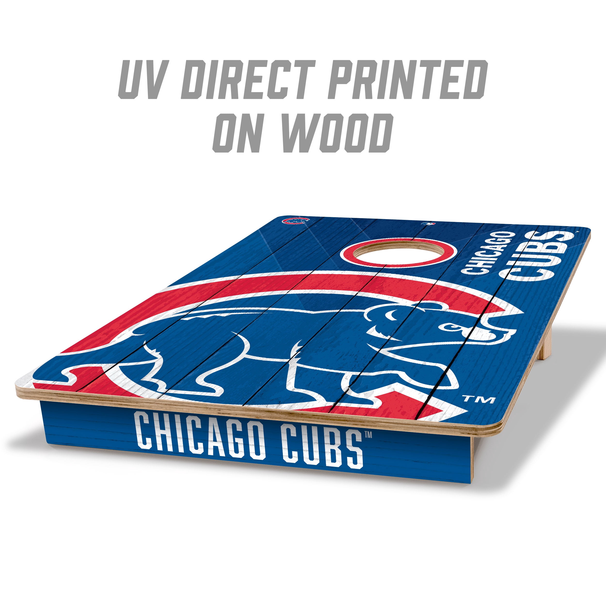 YouTheFan MLB Chicago Cubs 2' x 3' Cornhole Game No Bags