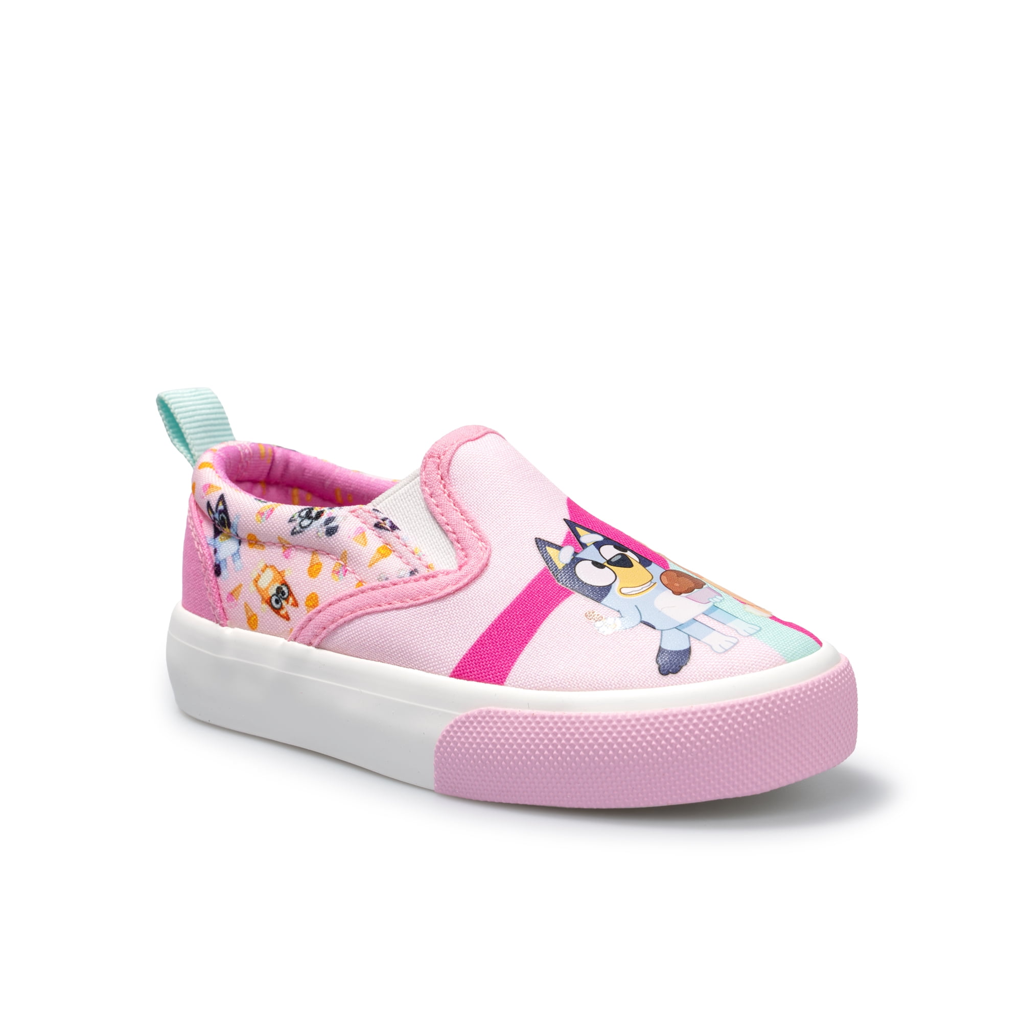 Bluey Toddler Girls Slip On Sneaker