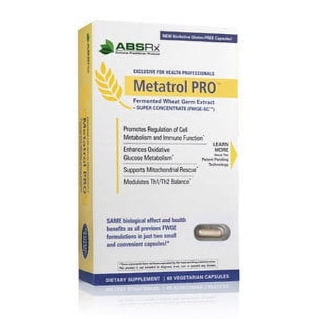 American BioSciences - Metatrol Pro 60 vegcaps METPRO-60 Exp.2.19+ ASD
