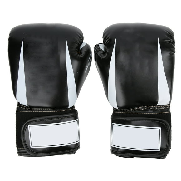 Guantes de boxeo para adultos Nikou transpirables de Esponja suave color negro