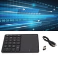 thumbnail image 3 of M Buder Teclado Numérico Inalámbrico 2.4G y Bluetooth con Touchpad Negro 18 cm / 7 inches, 3 of 9