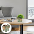 thumbnail image 4 of Ceramic Flower Pot Elephant Shaped Succulents Plants Pot Home Desktop Decoration, 4 of 6