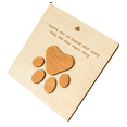 thumbnail image 3 of Wood Pet Sympathy Cards for Dog - Card Loss, Loss of Gift, 3 of 4