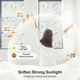thumbnail image 6 of LKYICNHY 23.6" X 157.5" Rainbow Window Privacy Film, Stain Glass Decorative Window Film, Static Cling Non-Adhesive, Tulip Decals Window Stickers, Heat Blocking Reusable Window Tint for Home, 6 of 9