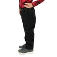 thumbnail image 3 of Leveret Kids & Toddler Boys Chino Pants Variety of Colors (Size 2-14 Years) (Black, 3 Years), 3 of 4