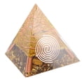 thumbnail image 1 of Positive Energy Pyramid, Copper Wire Stress Reduce Unique Positive Energy Pyramid Ornament  For Office, 1 of 8