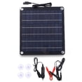 thumbnail image 1 of 10W Solar Panel Waterproof Solar Charge RV Roof Photovoltaic Power Generation, 1 of 11