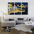 thumbnail image 2 of ARTCANVAS Murnau Burggrabenstrasse 1908 Canvas Art Print by Wassily Kandinsky - Size: 60" x 40" (1.50" Deep) (3-Piece), 2 of 9