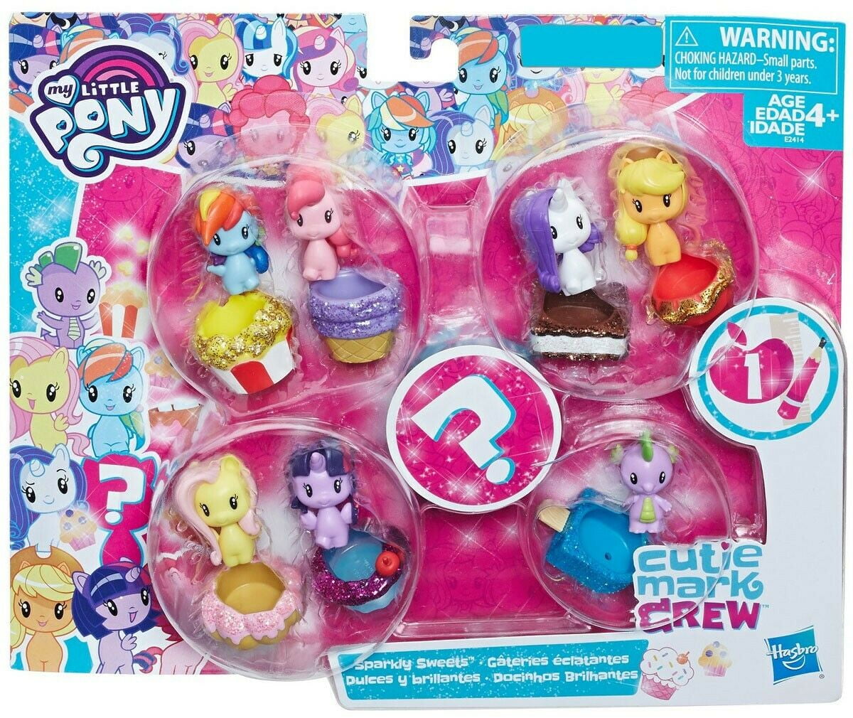My Little Pony Cutie Mark Crew Series 1 Sparkly Sweets Mini Figure 8