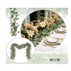 thumbnail image 3 of "5p Guirnalda Eucalipto Artificial Planta Decoración Con Flor "Belug, 3 of 5