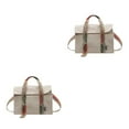 thumbnail image 1 of Guardoinrt Sac à Main Classique et Intemporel Accessoire à la Mode pour Femmes Sacs Fonctionnels et Pratiques pour Femmes Blanc 2Set, 1 of 6