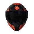 thumbnail image 4 of Casco Abatible Para Moto Kov Estelar Cyborg Rojo, 4 of 5