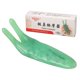 thumbnail image 1 of Outil de massage facial Gua Sha, coins arrondis, grattage étroit du nez, outil de massage pour femme, vert, 1 of 4