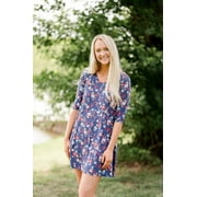 The Pioneer Woman 3/4 Sleeve A-Line Dress, Womens