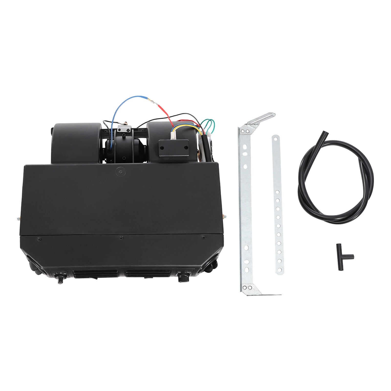 Universal Air Conditioner UN, Car Air Conditioner 12V 30W Universal A/C 32 Pass 4 Way Coil, Maximum Airflow and Cooling Capacity 3 Flow Speed Air Conditioning Evaporator for Car RV