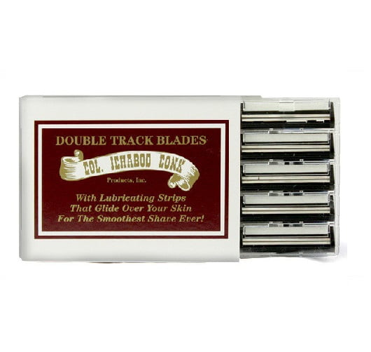 Colonel Ichabod Conk Trac II Razor Blades 10 ct. + Cat Line Makeup Tutorial