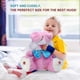 thumbnail image 4 of Bunny Stuffed Animal, Children Songs & Lullabies Peek-A Boo Toy Repeats What You Say, Talking Toys Singing with Floppy Ears for 0-6 6-12 Months 1-3 4+, 4 of 5