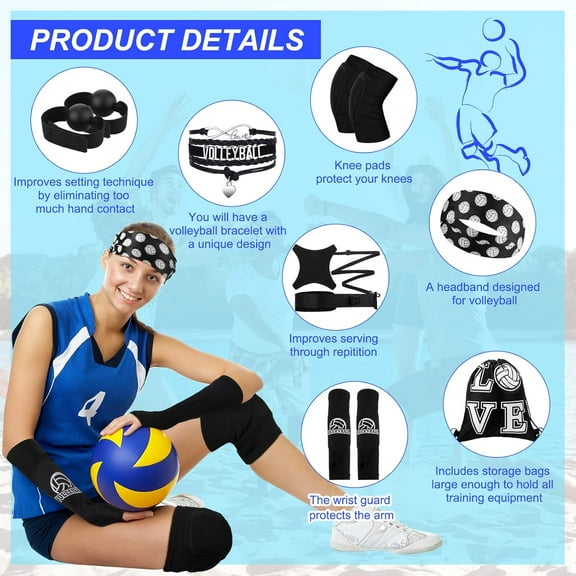 Volleyball Training Equipment Aid Kit | Beginner Gifts & Practice Tools