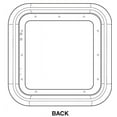 thumbnail image 2 of Girard 2022107547 Door Trim Ring - Door Kit 2GWHD, Polar White, 2 of 2