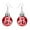 F, variant on PuSpu Christmas Ball Pendant Earrings Christmas Ornaments