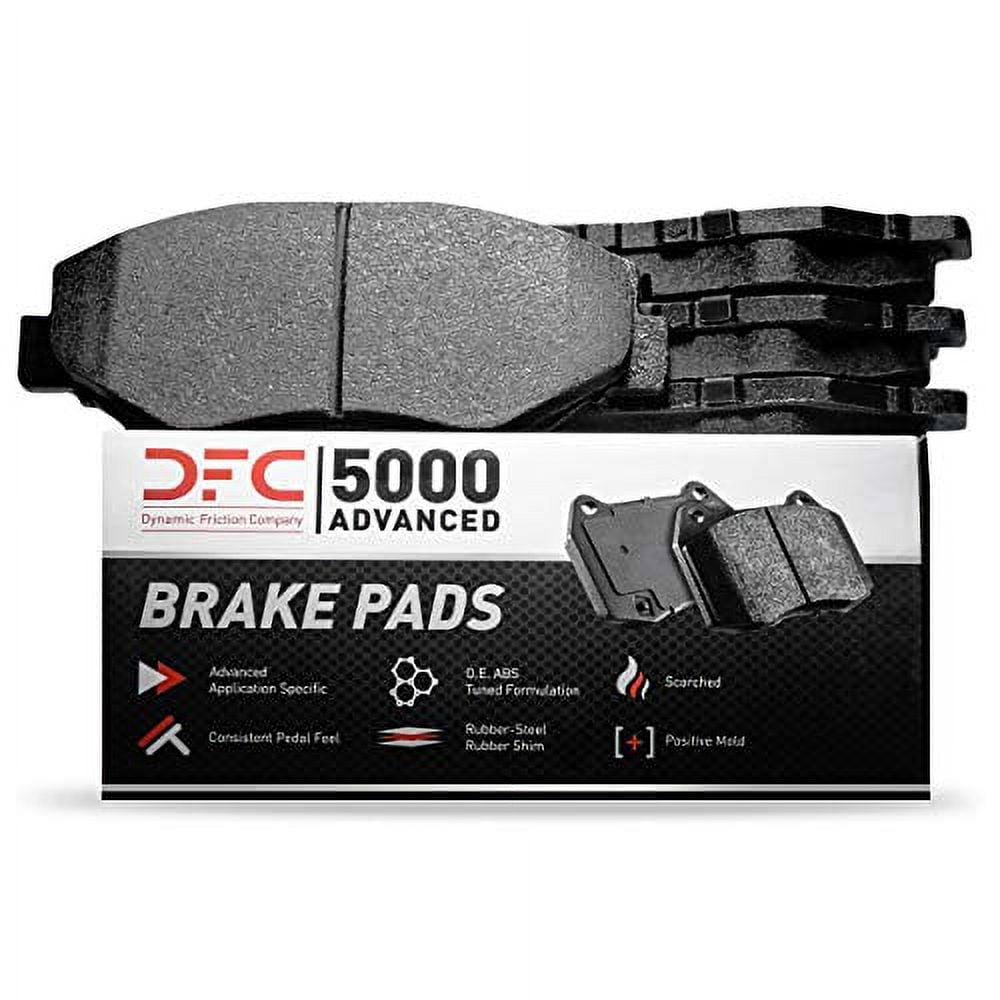Dynamic 1551-1275-00 DFC 5000 Advanced Brake Pads - Ceramic Fits select: 2007-2017 CHEVROLET EQUINOX, 2010-2017 GMC TERRAIN