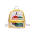 thumbnail image 2 of Fashion Lady Transparent Jelly Candy Color Built-In Wallet Backpack 4 Piece Set, 2 of 6