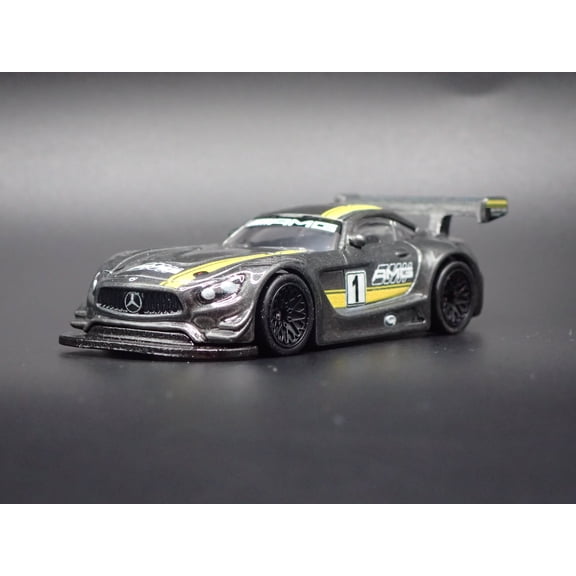 (Open Box) 2016 16 MERCEDES-BENZ AMG GT3 RACE CAR 1:64 SCALE COLLECTIBLE DIECAST MODEL CAR