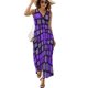 thumbnail image 1 of Vestido De Noche De Lujo Sin Mangas Para Mujer, Abstract Geometrical Vestido De Fiesta, 1 of 5