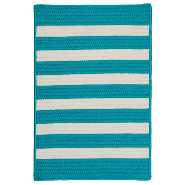 Colonial Mills TR49R048X072S Tapis Intérieur/extérieur, Turquoise