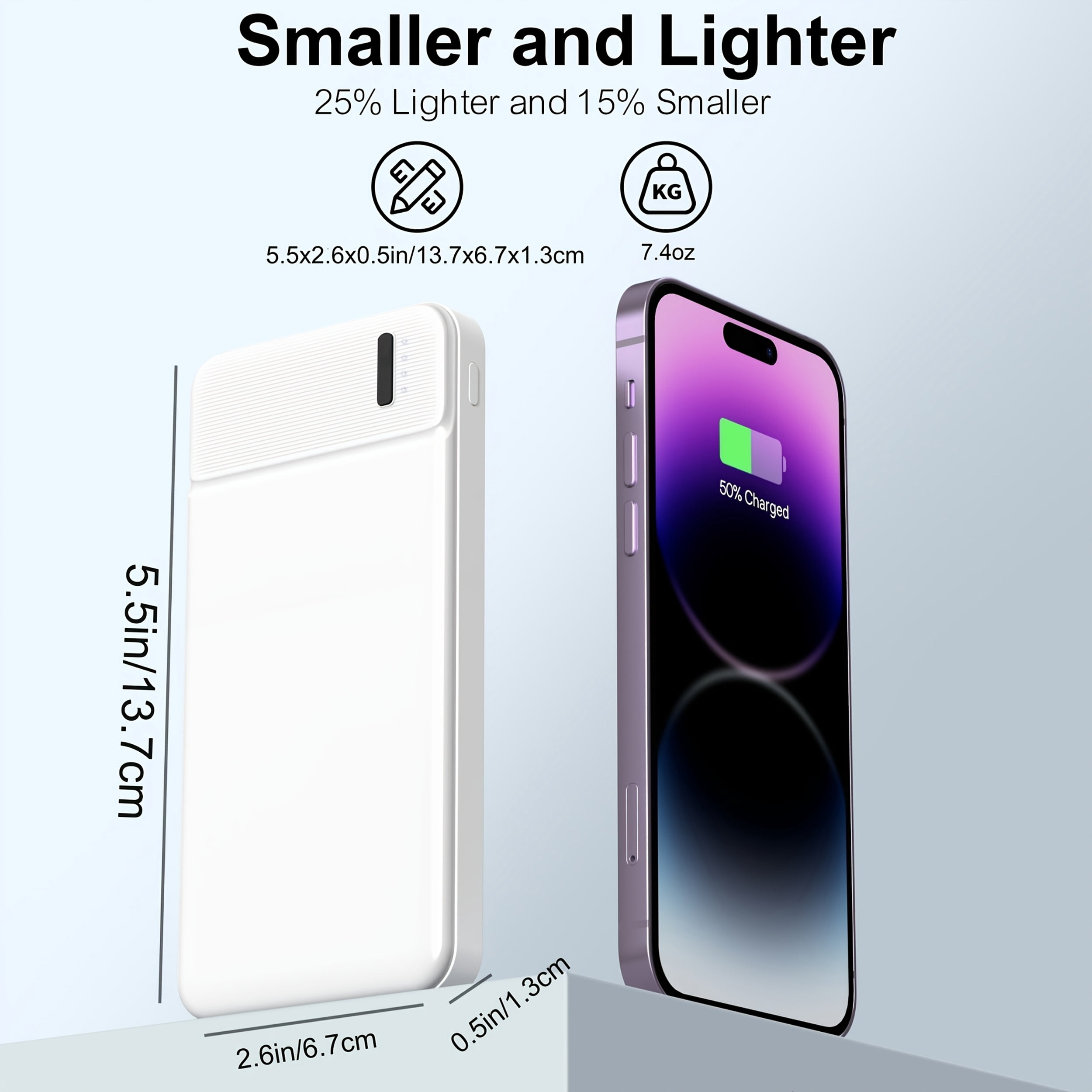PD 22.5W 20000mAh Power Bank, USB-C Portable Charger for Phone Tablet Heated Clothes, Christmas Birthday Gift