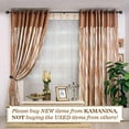 thumbnail image 2 of KAMANINA 1 Inch curtain Rod Telescoping Single Drapery Rod 72 to 144 Inches (6-12 Feet) Antique Bronze curtain Rods for Windows 69 to 140 Inches Netted Texture Finials, 2 of 5
