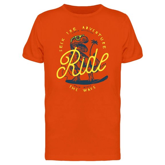 Seek The Adventure Ride The Wave Tee Men's -Image by Shutterstock