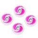 thumbnail image 4 of 4 Piezas Iluminan Ruedas De Patines En Línea, Ruedas De Patines De De Núcleo Para Exteriores, PU, ​​, Alto Rendimiento 76mm Rosa Macarena Rueda de patines de ruedas iluminados, 4 of 8