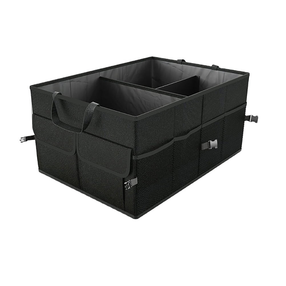 Eagle Auto Trunk Storage Organizer Bin with Pockets Portable Cargo