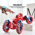 thumbnail image 2 of 4WD RC Car Radio Gesture Induction Spray Music Light Twist High Speed Stunt Remote Control off Road Drift Vehicle Car Model heqiyong LED, 2 of 2