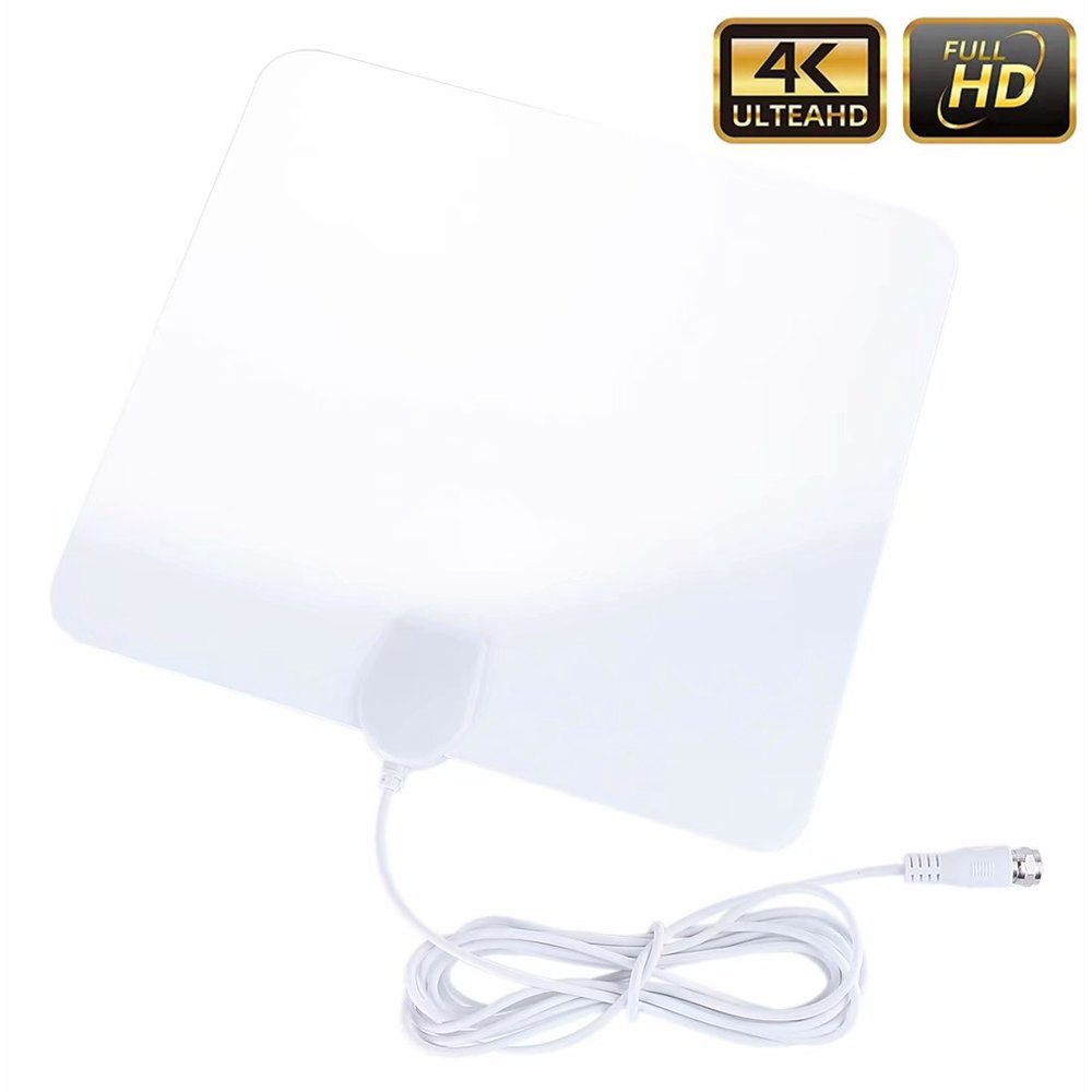 Amplified HD Digital Indoor Smart TV Antenna 120 Miles Range Support